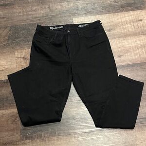 Madewell skinny skinny ankle high riser